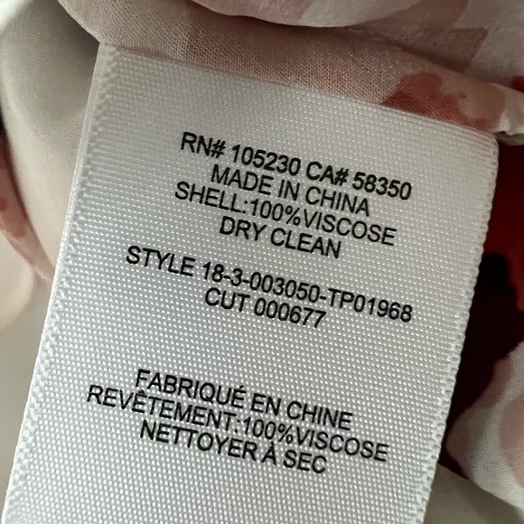 Joie blouse white nadal floral print - Size XS - Picture 9 of 10